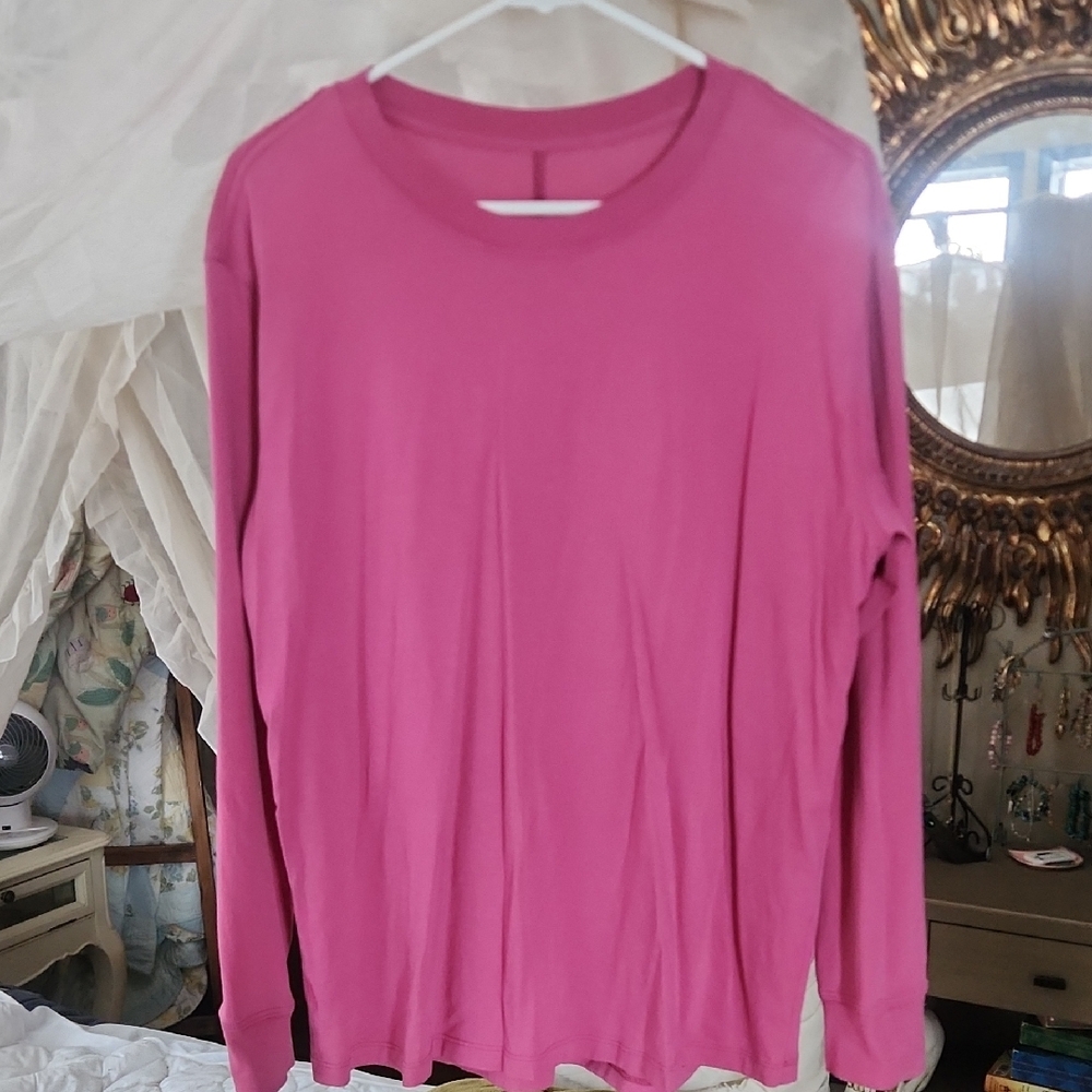 lululemon athletica Pink Long Sleeve Top All Yours Long Sleeve